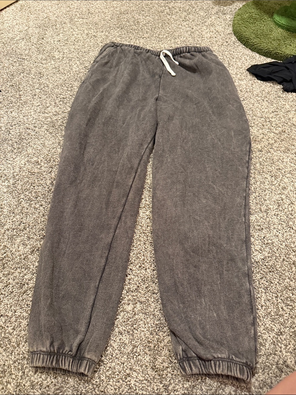 SO Women's Gray Drawstring Jogger Sweatpants